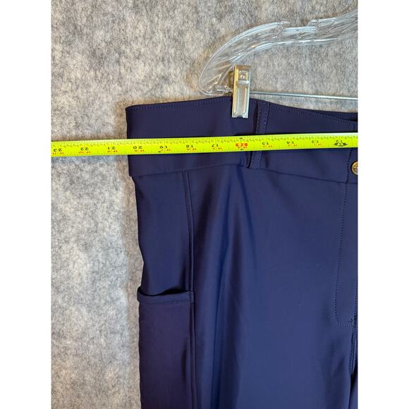 Piper Navy Boot Cut Equestrian Pants - Picture 8 of 10